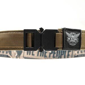 We The People Holsters Handcrafted Tactical Belt L 36-40 Adjustable Made In USA